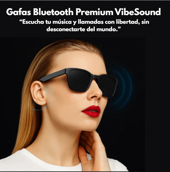 Gafas bluetooth con audífonos