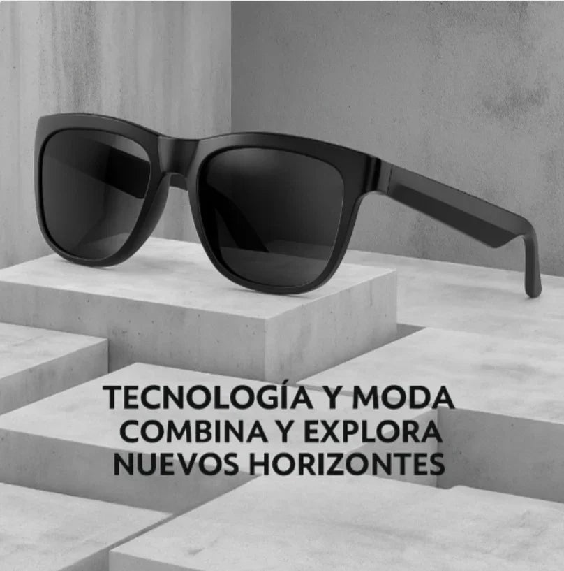Gafas bluetooth con audífonos